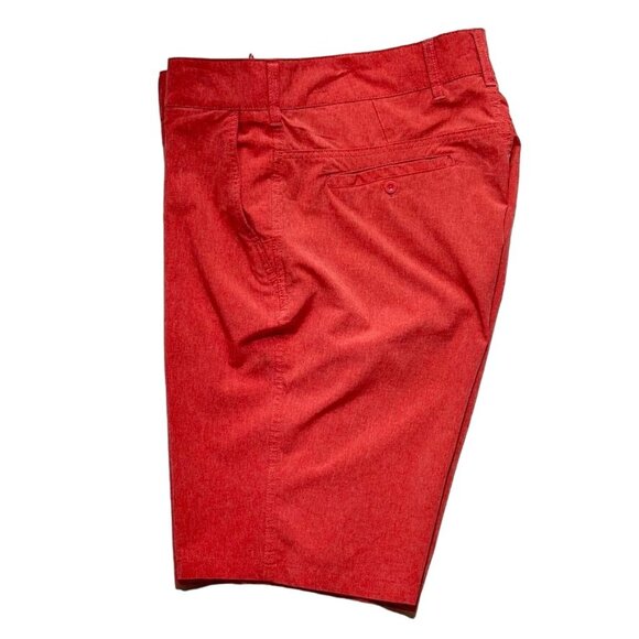 TRUNKS Men's Shorts Polyester Comfort Fit Belt Loops Zip Closure Pockets Size 34 - Picture 6 of 11